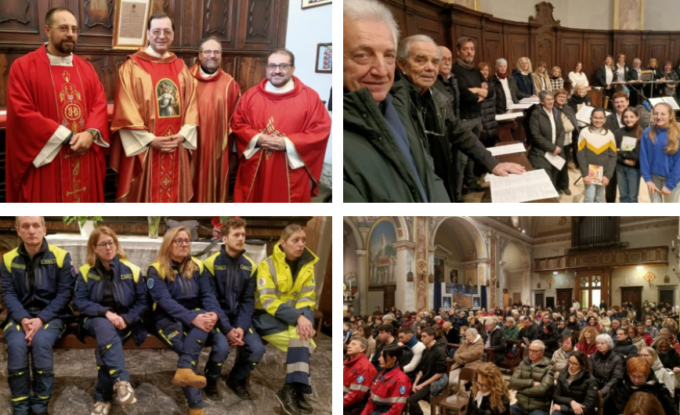 Festa per il 40esimo di ordinazione di don Antonio Bonacina, originario di Cassago Brianza