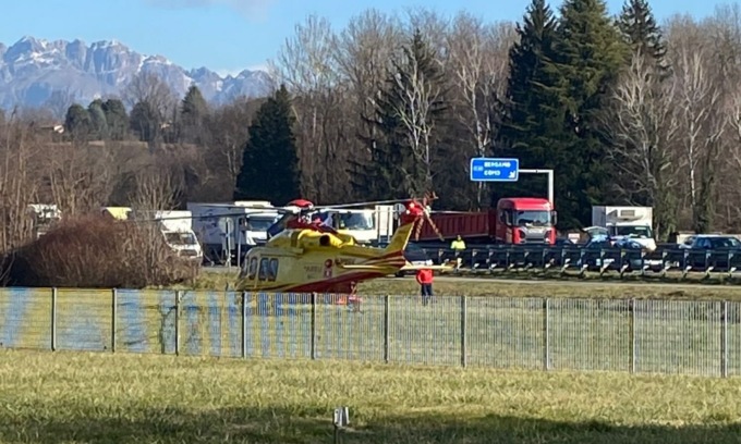 Schianto in Valassina: cinque i coinvolti, uno gravissimo