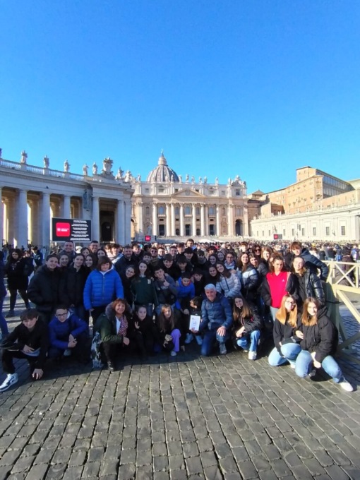 Gli adolescenti di Lomagna “pellegrini di speranza” per il Giubileo a Roma