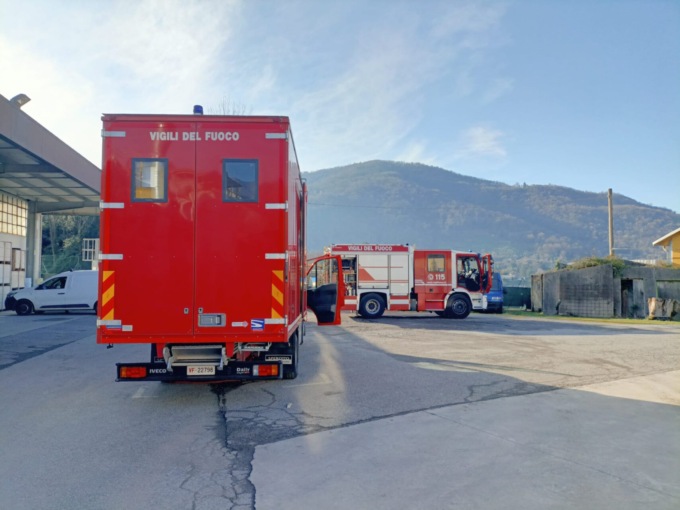 Esplosione in azienda, ferito gravemente un lavoratore