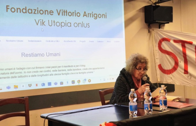 “Palestina e altre lotte”: in tanti all’incontro. Tra i relatori anche Egidia Beretta