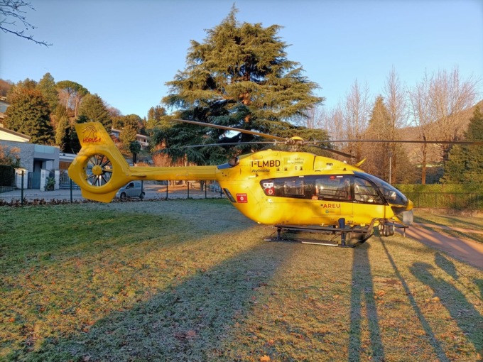 Bambina di 7 anni colta da malore: elitrasportata in ospedale