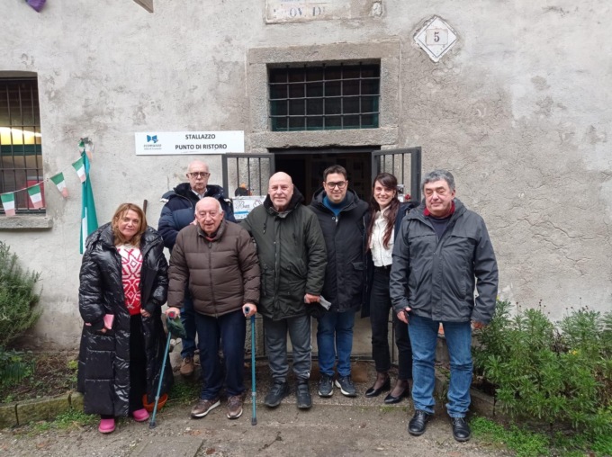 Frana allo Stallazzo, sopralluogo della delegazione di Forza Italia