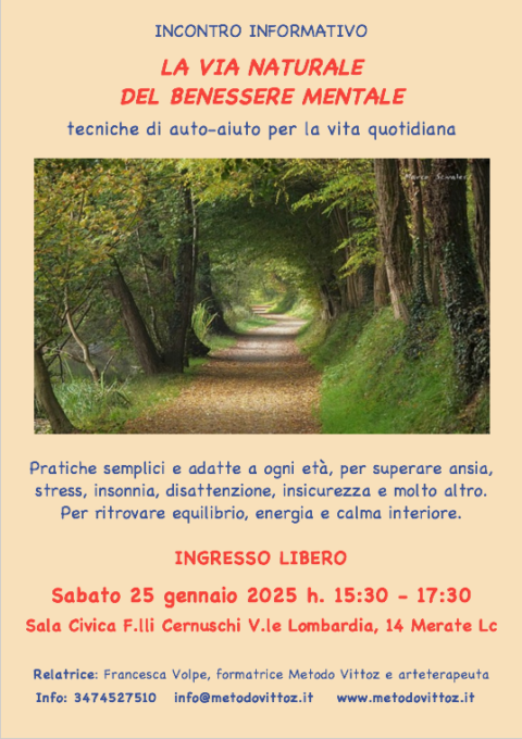 Un incontro per affrontare le difficoltà e aumentare la qualità della vita