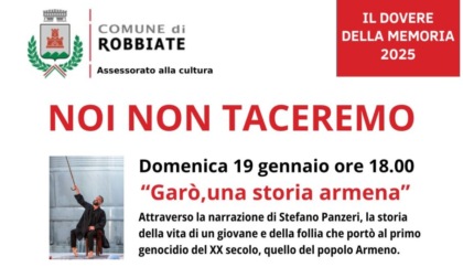 "Noi non taceremo": tanti eventi a Robbiate per la Giornata della memoria