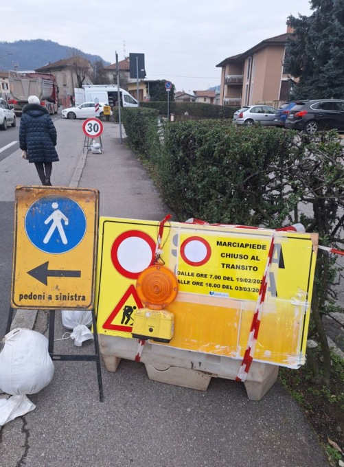 Lavori in corso, il Comune invita a prestare attenzione