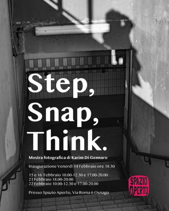 Step, Snap, Think: in mostra le fotografie di Karim Di Gennaro