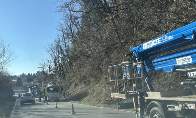 Lavori sulla provinciale, disagi al traffico