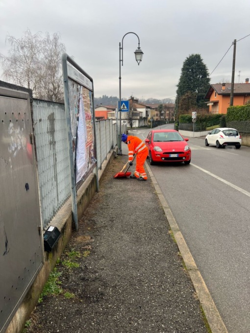 Merate, in centro e nelle frazioni torna lo stradino