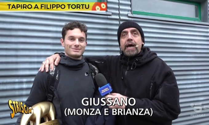 Tapiro d’oro per l’atleta Filippo Tortu