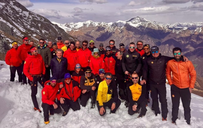 Esercitazione di soccorso in Grignetta per i tecnici del Cnsas Lombardo