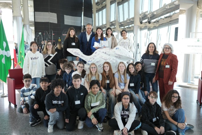 Educazione stradale: Regione Lombardia premia la scuola primaria di Cisano Bergamasco