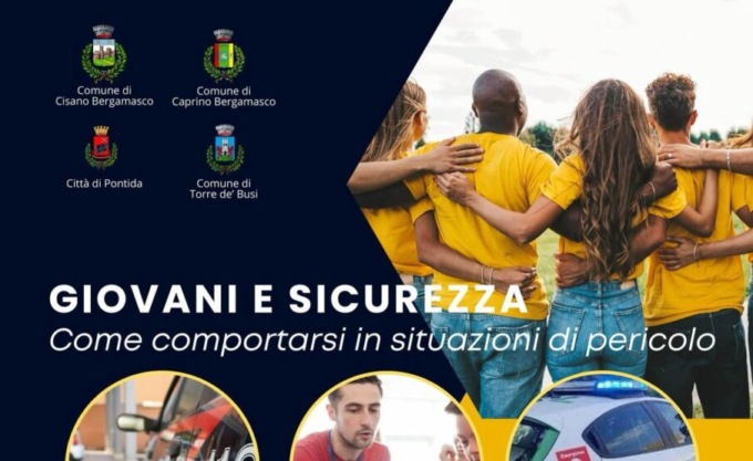 “Giovani e sicurezza”: il 28 una serata a Cisano Bergamasco