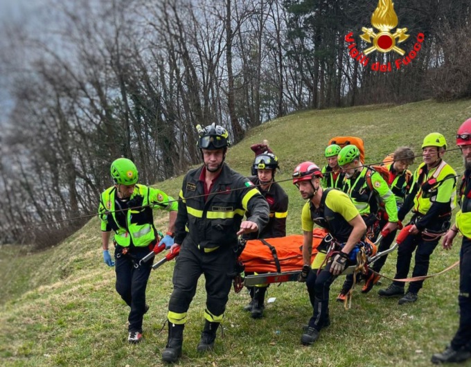63enne in ospedale dopo una caduta a San Tomaso