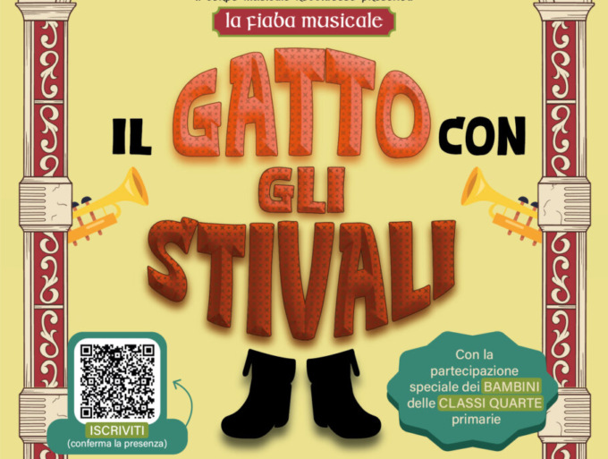 Dal Corpo Musicale Robbiatese, ecco “Il gatto con gli stivali”