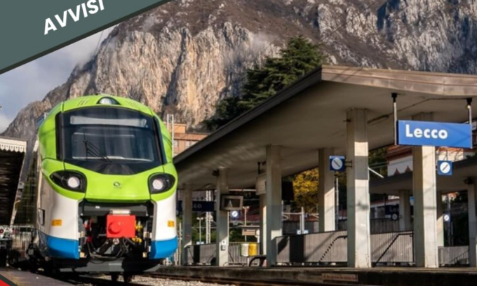 Treni ancora in ritardo, stavolta  per i lavori in stazione a Lecco