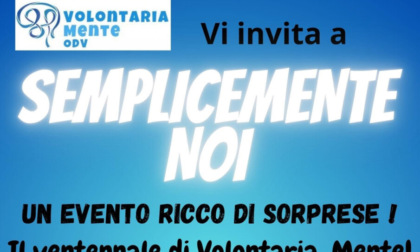 Volontaria-Mente festeggia i suoi primi vent'anni di attività