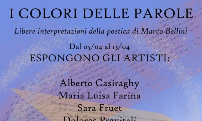 I colori delle parole: in arrivo una collettiva di artisti del territorio