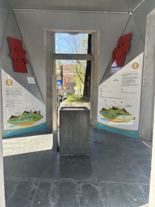 Casetta dell’acqua: Comune e Lario Reti Holding la decorano