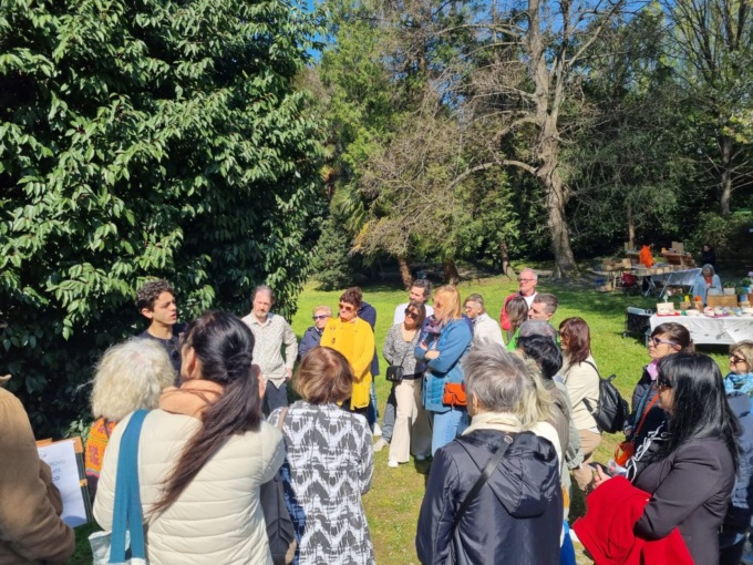 Il sole ha baciato la Primavera in Villa a Merate LE FOTO