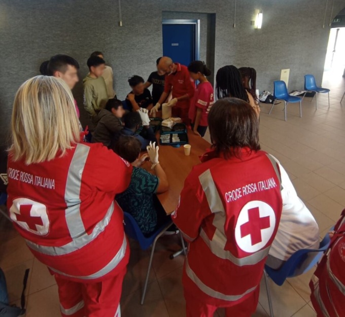 Allo Spazio Educativo con la Croce Rossa Italiana Comitato di Casatenovo