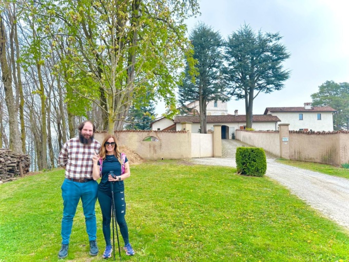 Paoletta di Radio Italia in visita a Santa Maria Hoè