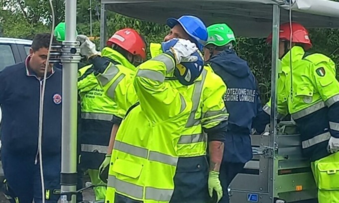 Grande esercitazione per Protezione civile