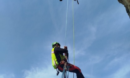 Escursionista precipita per 50 metri sul Medale, soccorsi in azione