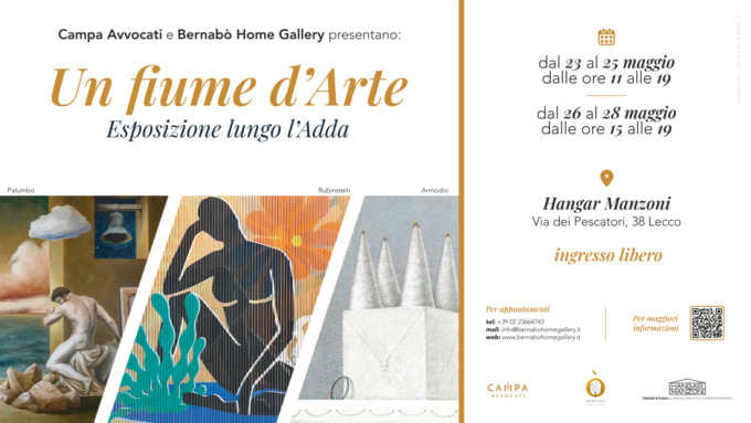 Un fiume d’Arte trasforma Hangar Manzoni in galleria contemporanea