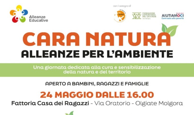“Cara Natura”: ambiente, musica e creatività per famiglie