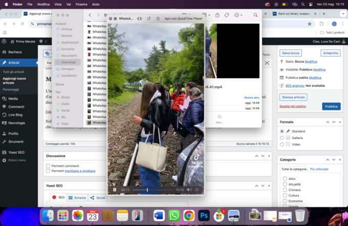 Maltempo: l’incidente del Besanino è diventato virale su TikTok – I VIDEO
