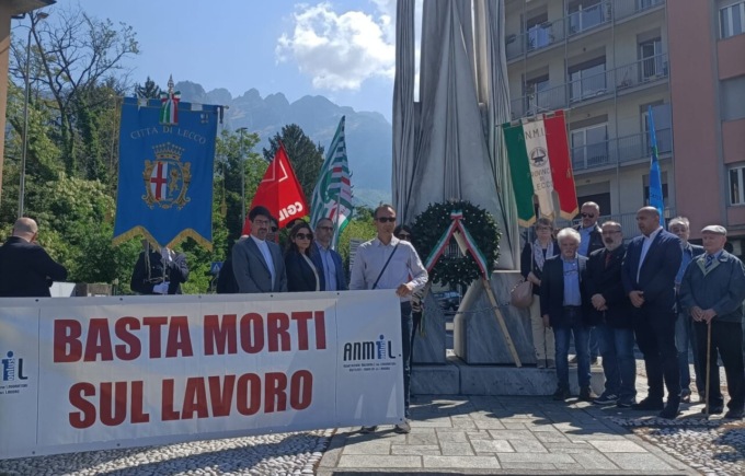 Primo Maggio a Lecco: allarme per la sicurezza sul lavoro, 1 vittima ogni 8 ore. “Precarietà da eliminare”