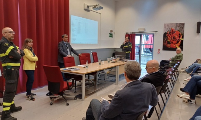 Successo per la formazione antincendio di ATS Brianza e Vigili del Fuoco