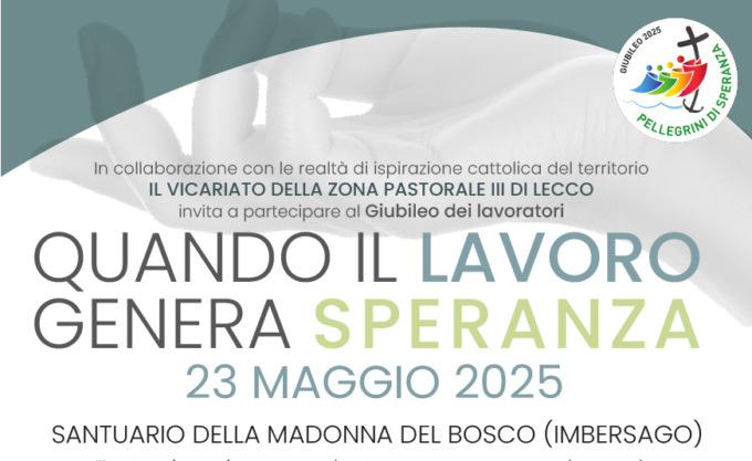 “Quando il lavoro genera speranza”: il 23 maggio il Giubileo dei Lavoratori