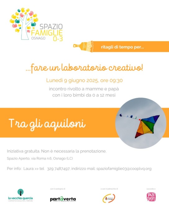 Nuovi appuntamenti con Spazio Aperto