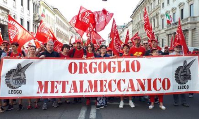 Metalmeccanici, 40 ore di sciopero per il CCNL