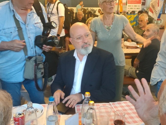 Festa dell’Unità: in tanti ad accogliere Stefano Bonaccini