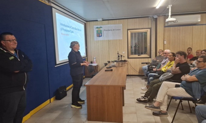 Protezione civile, iniziato il corso dei volontari lecchesi