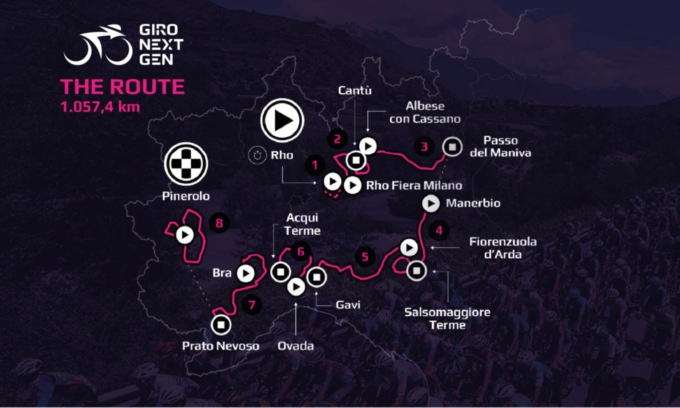 Passa il Giro d’Italia Next Gen, strade chiuse: ecco dove