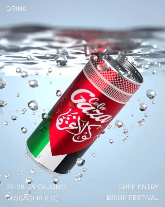 Al festival a Missaglia si beve solo Gaza Cola