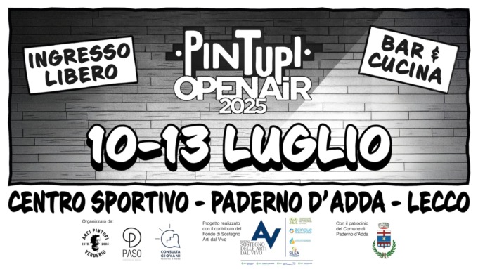 Il Pintupi Open Air compie vent’anni: la novità è la poetry slam