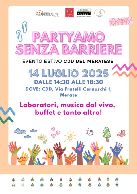 Partyamo senza barriere: evento al Centro diurno disabili