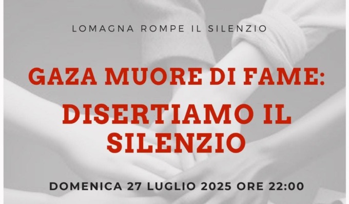 “Gaza muore di fame”: Lomagna rompe il silenzio