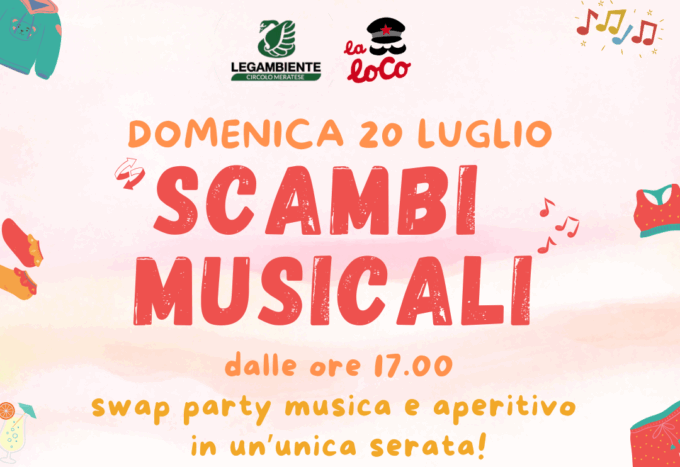 Musica, sostenibilità e condivisione: arrivano gli Scambi Musicali tra Arci La Lo.Co e Legambiente