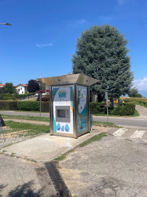 Casatenovo: attivata la casetta dell’acqua di via Alighieri a Valaperta