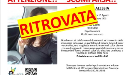 Ritrovata la quindicenne scomparsa: sta bene