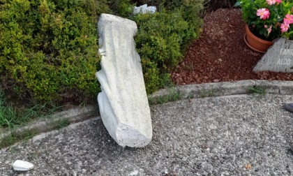 Vandalizzata la statua della Madonna