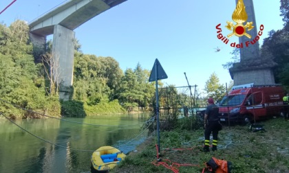 Trovato il corpo dell’uomo che si era tolto la vita gettandosi dal ponte sull’Adda