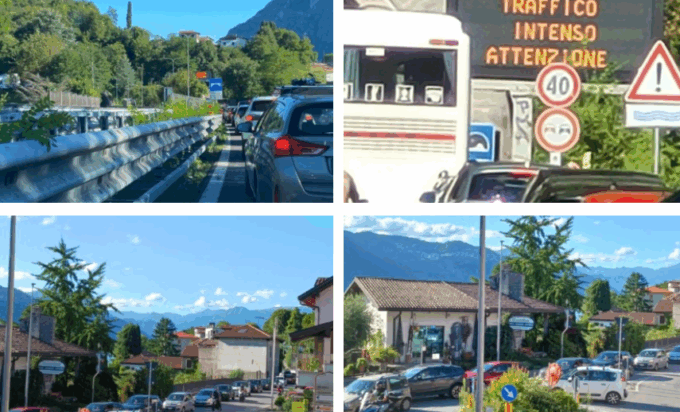 Incidente in galleria, code in Super e sulla Strada provinciale 72