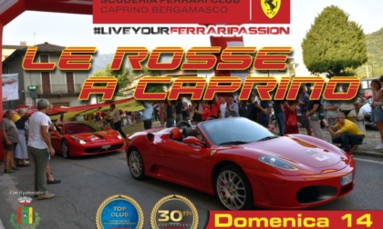 Le Rosse a Caprino: tutto pronto per il 30° anniversario del Ferrari Club